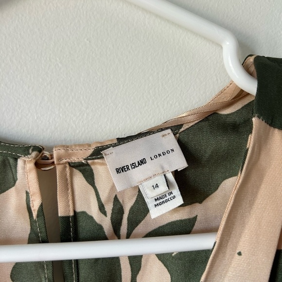 River Island Long Sleeve Belted Romper - Picture 4 of 4